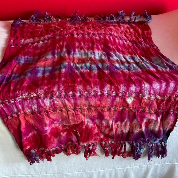 Handmade Tie Dye Decorative Fabric - Picture 1 of 8